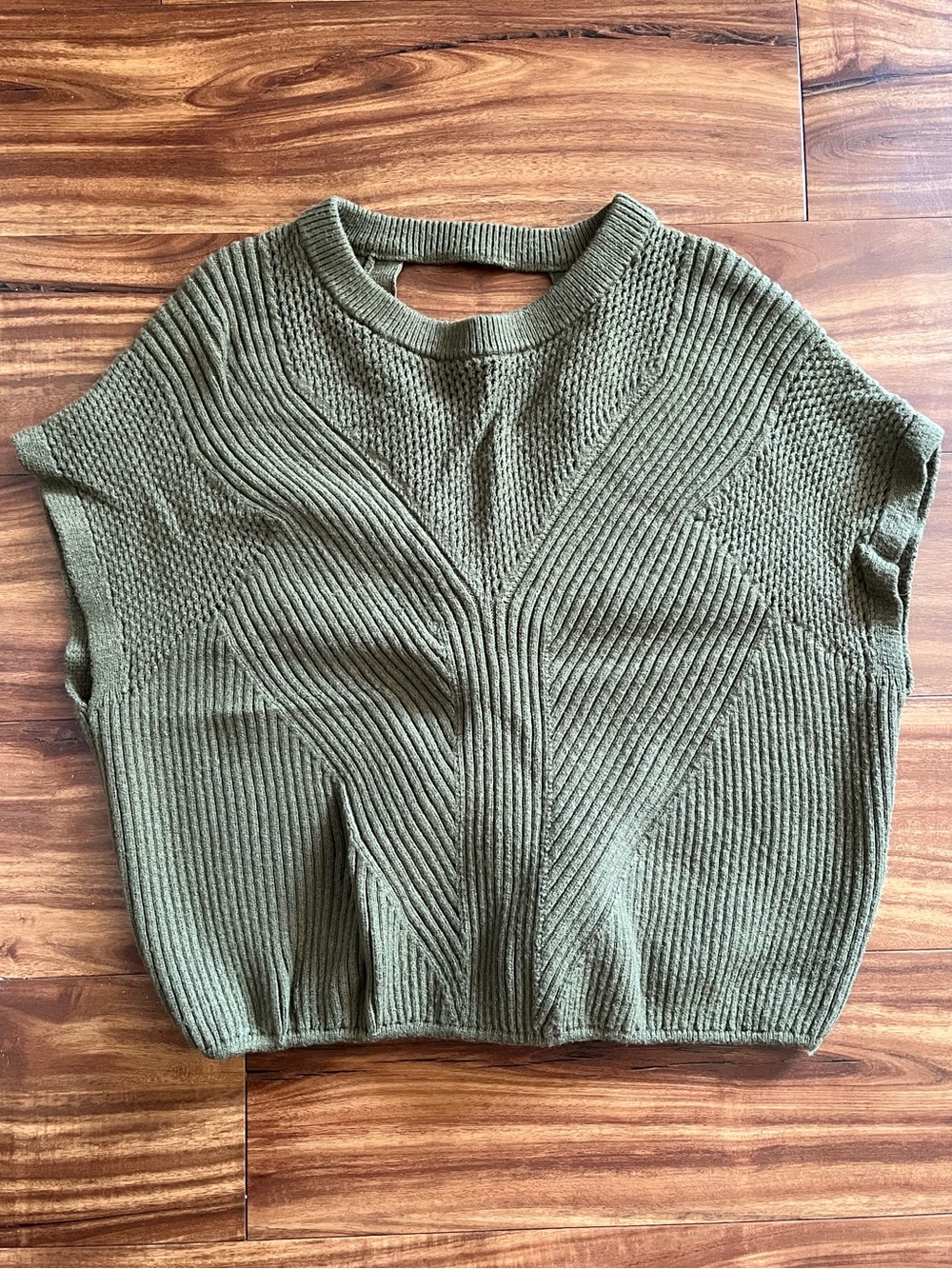 Express Ribbed Knit Sweater Top - Picture 3 of 8